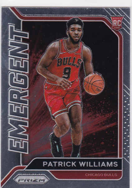 2020-21 Panini Prizm #5 Patrick William RC Emergent Chicago Bulls