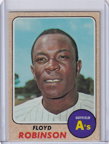 1968 Topps Baseball #404 Floyd Robinson - Oakland Athletics