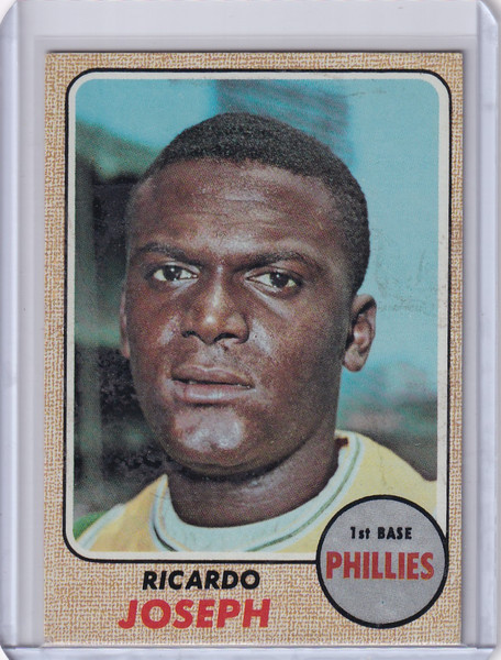 1968 Topps Baseball #434 Rick Joseph - Philadelphia Phillies RC
