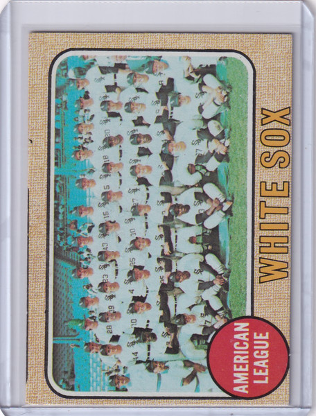 1968 Topps Baseball #424 Chicago White Sox Team