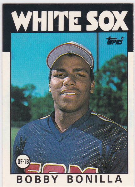 1986 Topps Traded #12T Bobby Bonilla RC Chicago White Sox