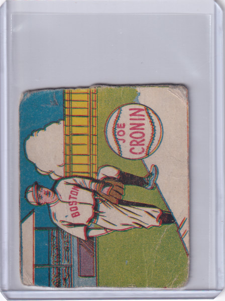 1943 R302-01 M.P. & Co Joe Cronin Boston Red Sox