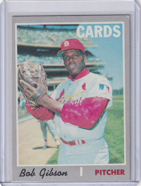 1970 Topps Baseball #530 Bob Gibson - St. Louis Cardinals