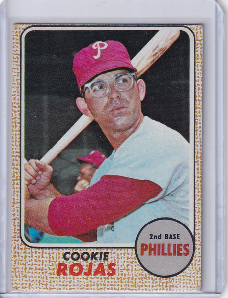 1968 Topps Baseball #39 Cookie Rojas - Philadelphia Phillies