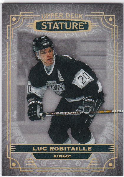 2022-23 Upper Deck Stature #9 Luc Robitaille Los Angeles Kings