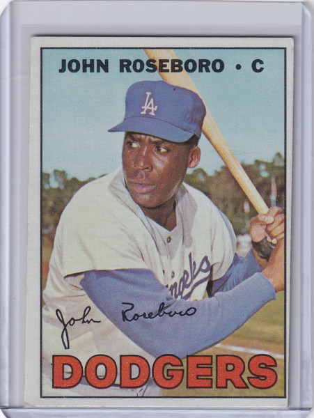 1967 Topps Baseball #365 John Roseboro - Los Angeles Dodgers