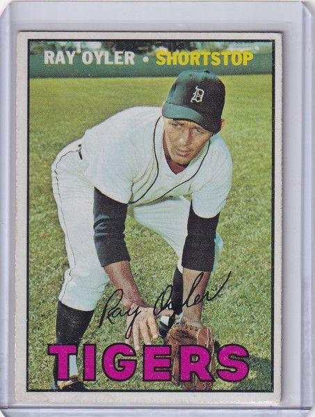 1967 Topps Baseball #352 Ray Oyler - Detroit Tigers