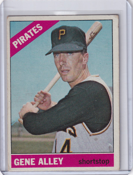 1966 Topps Baseball #336 Gene Alley - Pittsburgh Pirates