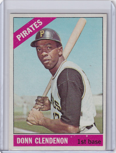 1966 Topps Baseball #375 Donn Clendenon - Pittsburgh Pirates