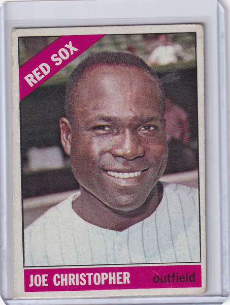 1966 Topps Baseball #343 Joe Christopher - Boston Red Sox