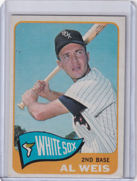 1965 Topps Baseball #516 Al Weis - Chicago White Sox