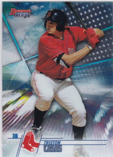 2018 Bowmans Best Prospects #TP-29 Triston Casas Boston Red Sox