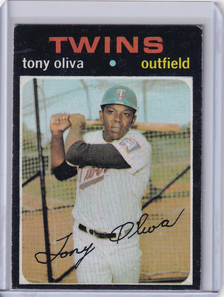 1971 Topps Baseball #290 Tony Oliva - Minnesota Twins