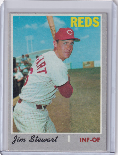 1970 Topps Baseball #636 Jimmy Stewart - Cincinnati Reds