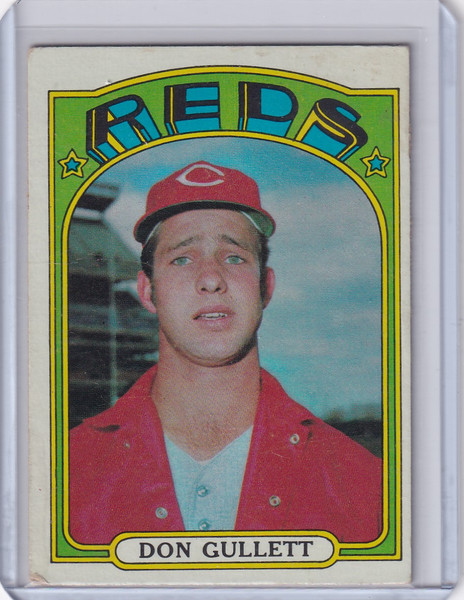 1972 Topps Baseball #157 Don Gullett - Cincinnati Reds