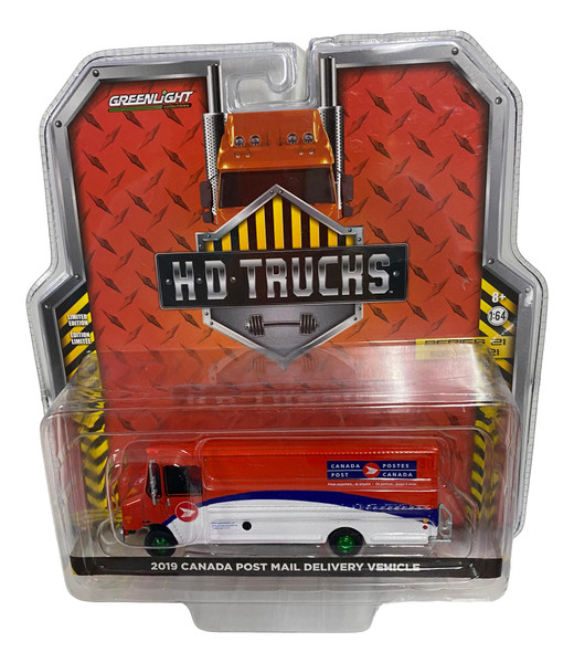 Greenlight 1:64 Heavy Duty Trucks 2019 Canada Post Mail Delivery Vehicle CHASE