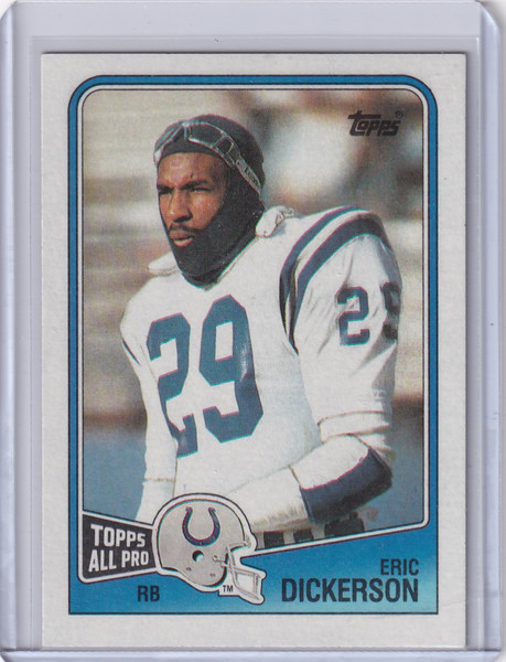 1988 Topps Football #118 Eric Dickerson - Indianapolis Colts