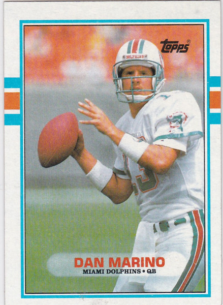 1989 Topps #293 Dan Marino Miami Dolphins