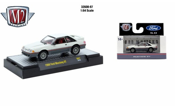 M2 Machines 1:64 Detroit Muscle R87 1988 Ford Mustang GT