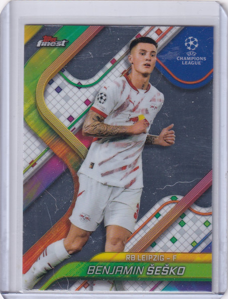 2024-25 Finest #146 Benjamin Šeško - RB Leipzig