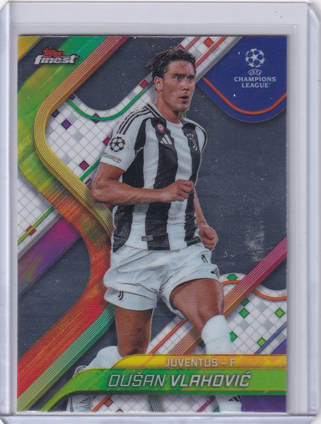 2024-25 Finest #6 Dušan Vlahović - Juventus
