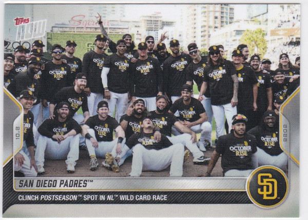 2022 TOPPS NOW #1002 SAN DIEGO PADRES