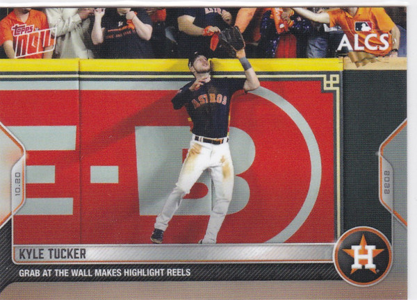 2022 TOPPS NOW #1110 KYLE TUCKER- HOUSTON ASTROS