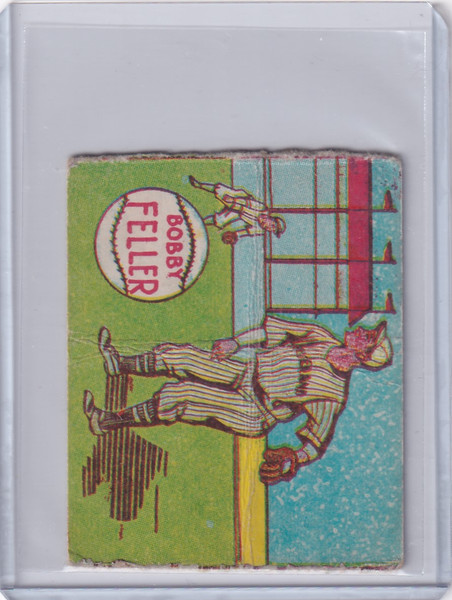 1943 R302-01 M.P. & Co Bob Feller - Cleveland Indians