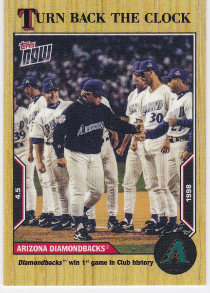 2022 TURN BACK THE CLOCK #6 ARIZONA DIAMONDBACKS
