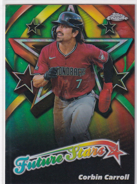 2025 Topps Chrome Future Stars #FS-16 Corbin Carroll - Arizona Diamondback