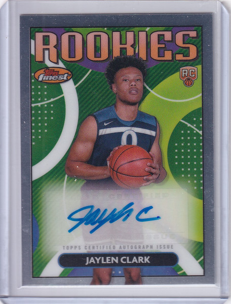 2024-25 Topps Finest Auto Jaylen Clark - Minnesota Timberwolves