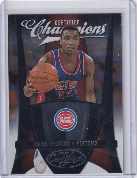 2010-11 Panini Certified 219/500 #7 Isiah Thomas - Detroit Pistons