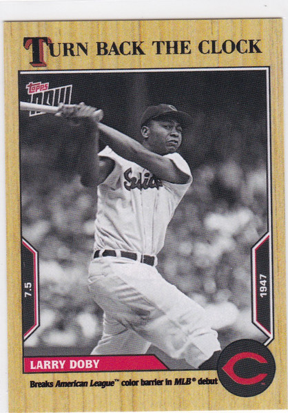 2022 TURN BACK THE CLOCK #97 LARRY DOBY- CLEVELAND