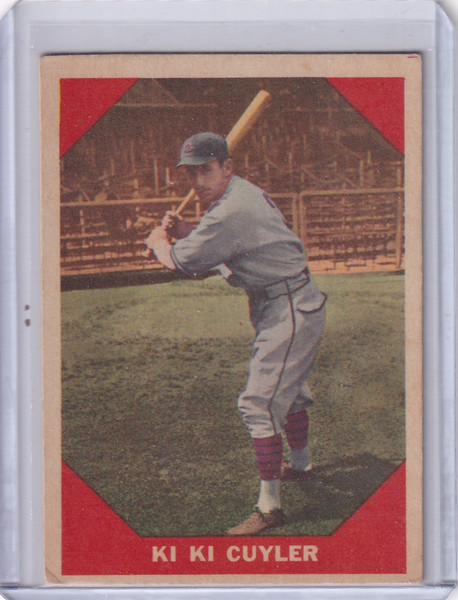 1960 Fleer Baseball #75 Kiki Cuyler