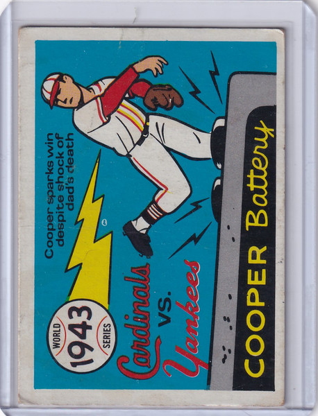 1968 Fleer World Series #40 1943 World Series – New York vs. St. Louis