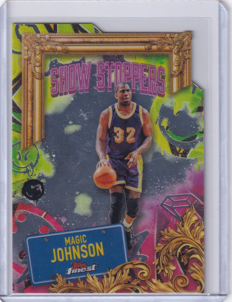2024-25 Finest Basketball Showstoppers #S-21 Magic Johnson - Los Angeles