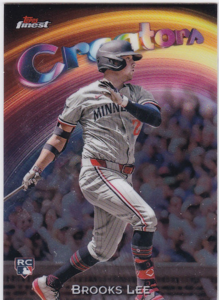 2025 Topps Finest #C-26 Brooks Lee Creator RC Minnesota Twins
