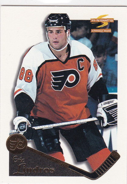 1996 Pinnacle #19 Eric Lindros Philadelphia Flyers