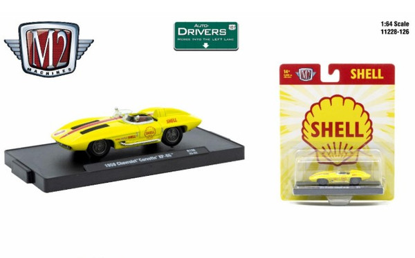 M2 Machines Auto-Drivers 1:64 R126 1959 Chevrolet Corvette XP-86