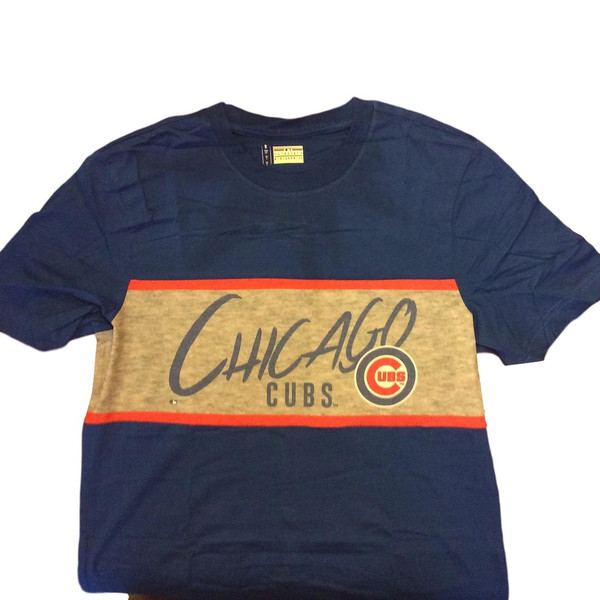 MLB Klew Woodmark T-Shirt Team Color Chicago Cubs