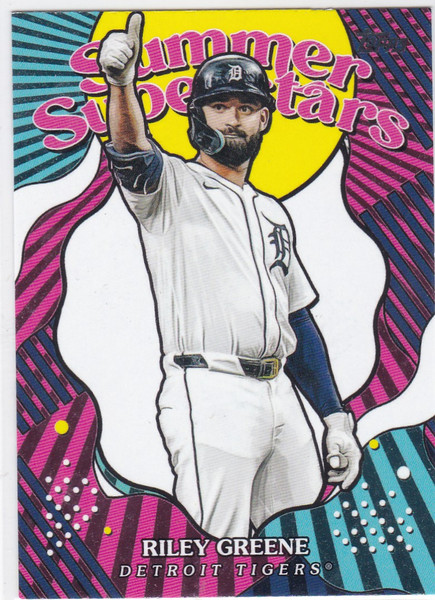 2025 Topps #SS-14 Riley Greene Summer Superstars Detroit Tigers