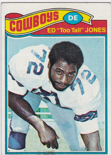 1977 Topps #429 Ed "Too Tall" Jones VG Dallas Cowboys