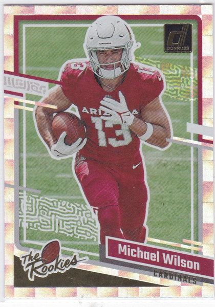 2023 Donruss #29 Michael Wilson The Rookies Arizona Cardinals