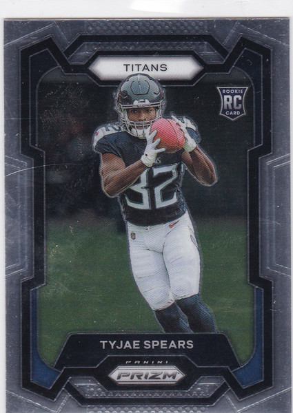 2023 Panini Prizm #396 Tyjae Spears RC Tennessee Titans