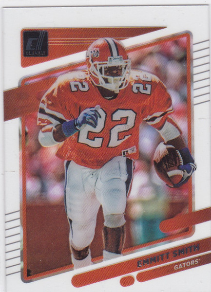 2022 Panini Donruss Clear #5 Emmitt Smith Florida Gators