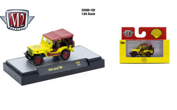 M2 Machines AutoThentics Rel 102 1:64 1944 Jeep MB
