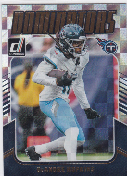 2024 Donruss #20 DeAndre Hopkins Dominators Tennessee Titans