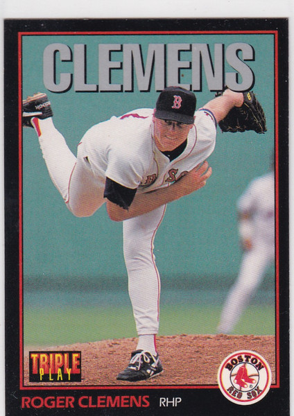 1993 Leaf #118 Roger Clemens Boston Red Sox