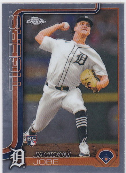 2025 Topps Chrome #249 Jackson Jobe RC Detroit Tigers