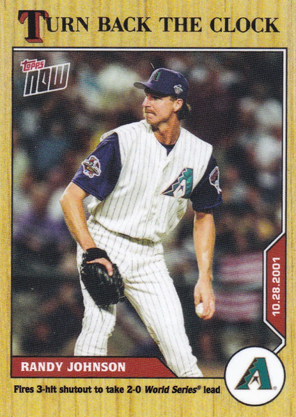 2020 TURN BACK THE CLOCK #212 RANDY JOHNSON- ARIZONA DIAMONDBACKS